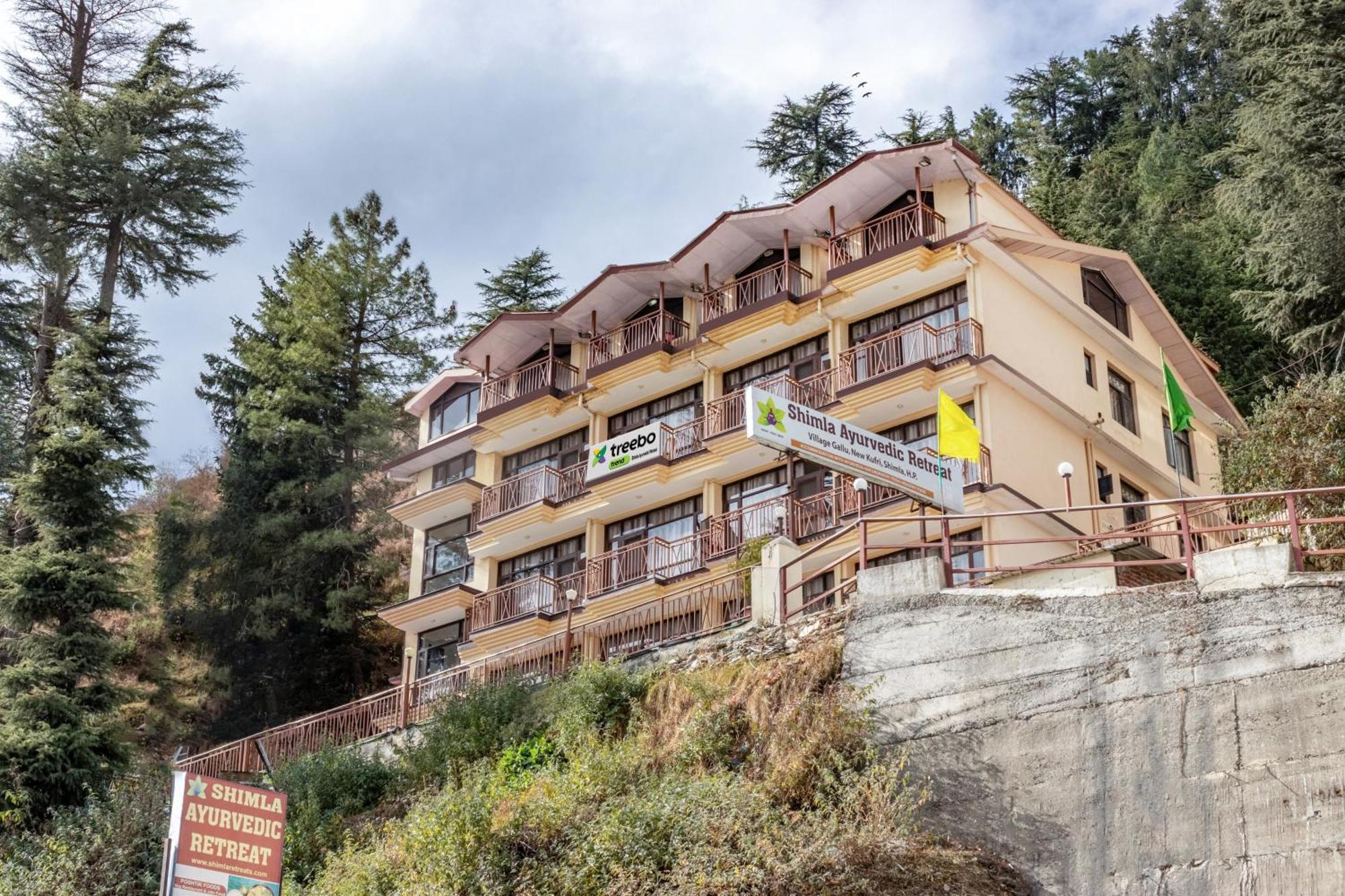 ホテル Treebo Shimla Ayurvedic Retreat クフリ エクステリア 写真